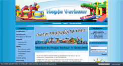 Desktop Screenshot of hopjeverhuur.nl